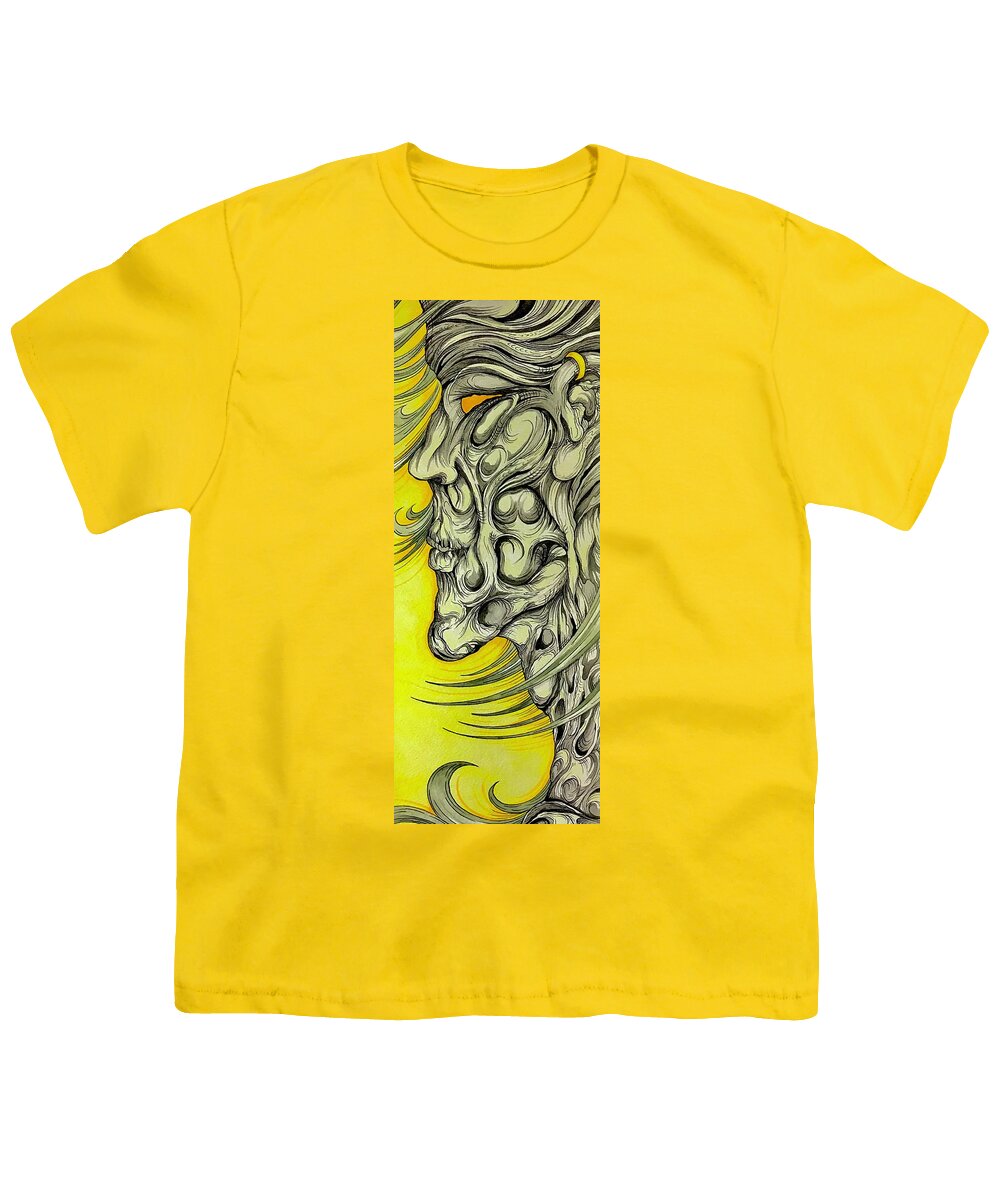 Yellow Eye Neck - Youth T-Shirt