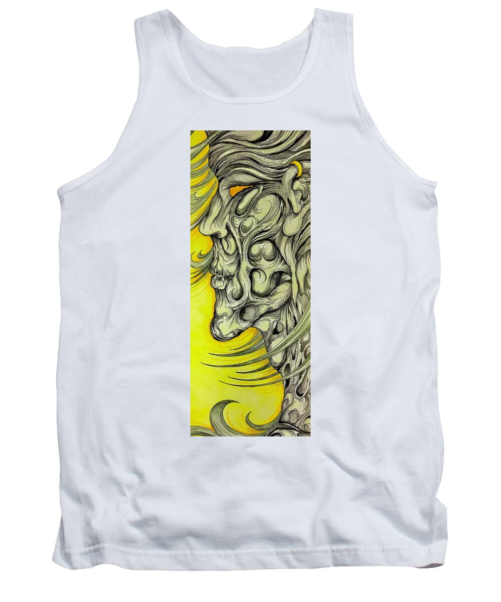 Yellow Eye Neck - Tank Top