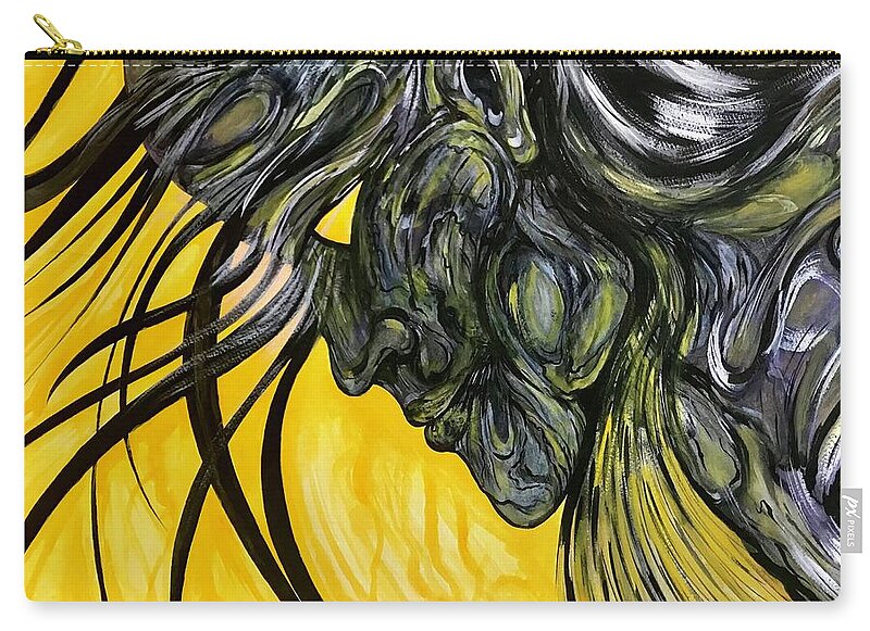 Yellow Eye2 - Zip Pouch