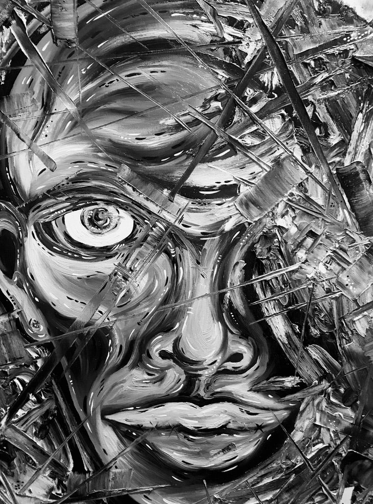 Grayscale Face