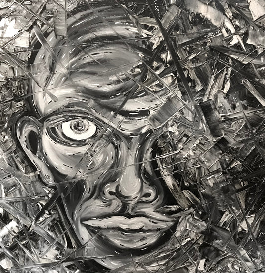 Grayscale Face