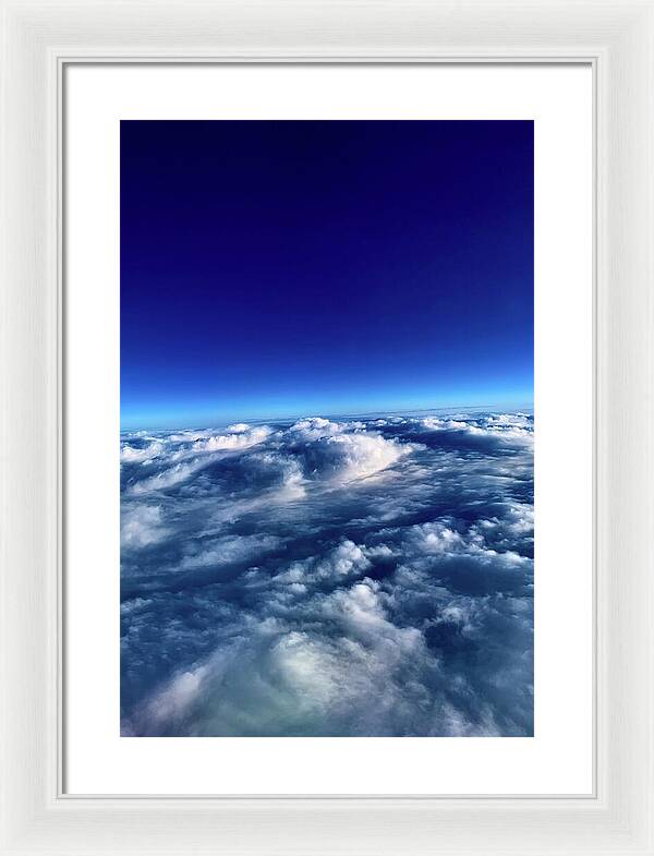 Above the Clouds - Framed Print