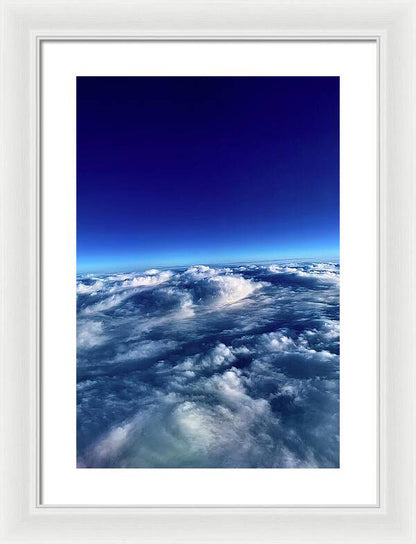 Above the Clouds - Framed Print