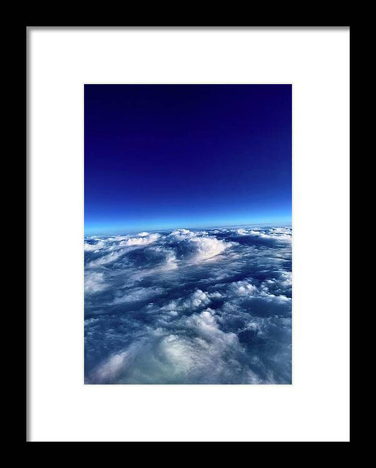 Above the Clouds - Framed Print