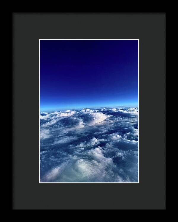 Above the Clouds - Framed Print