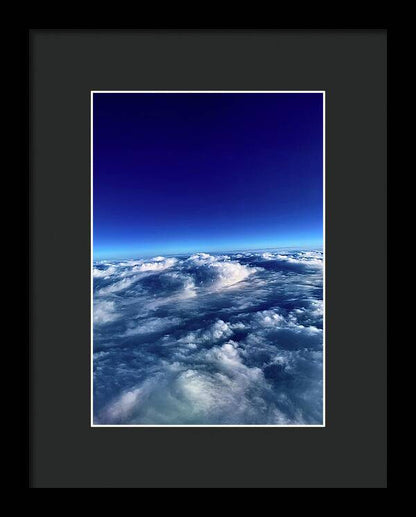 Above the Clouds - Framed Print