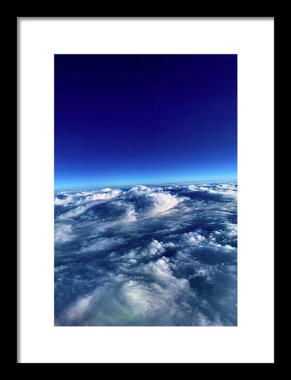 Above the Clouds - Framed Print