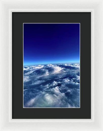 Above the Clouds - Framed Print