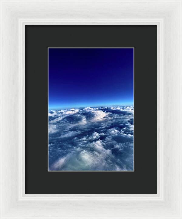 Above the Clouds - Framed Print