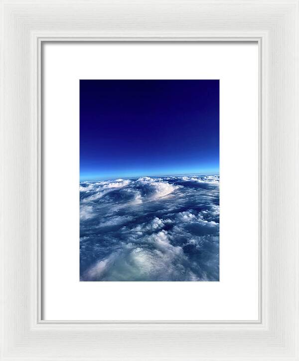 Above the Clouds - Framed Print