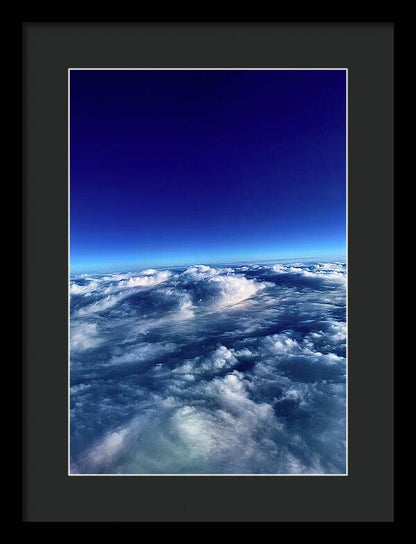 Above the Clouds - Framed Print