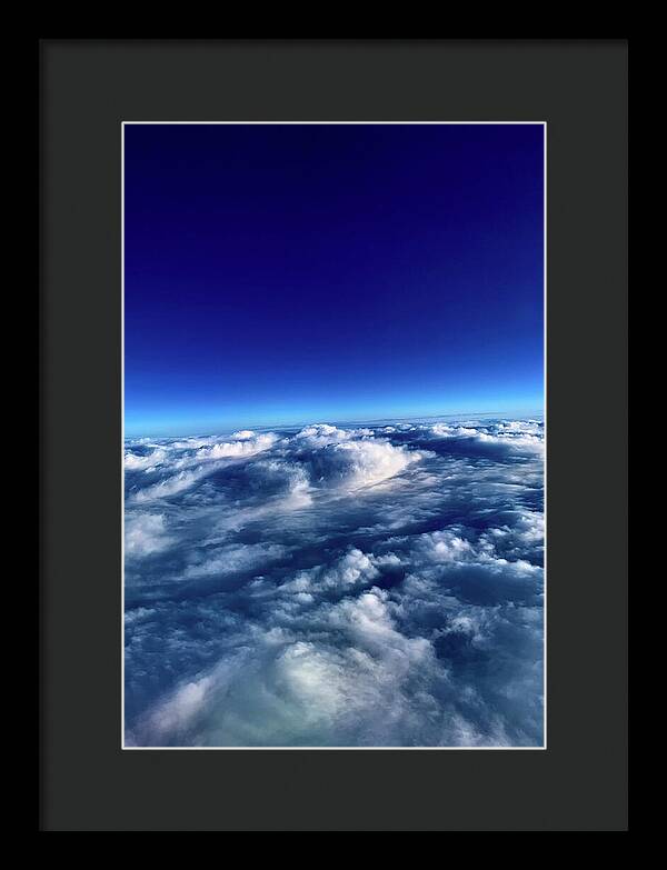 Above the Clouds - Framed Print