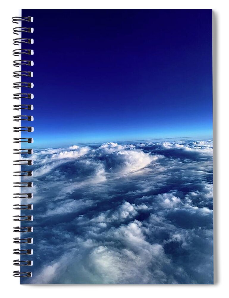 Above the Clouds - Spiral Notebook
