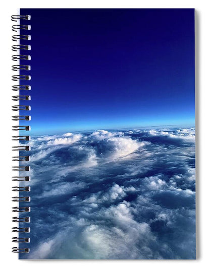 Above the Clouds - Spiral Notebook
