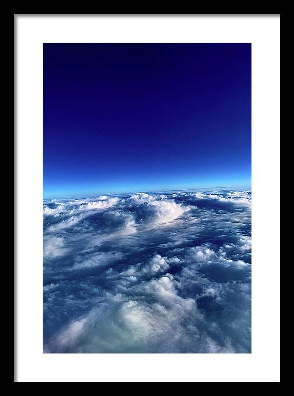 Above the Clouds - Framed Print