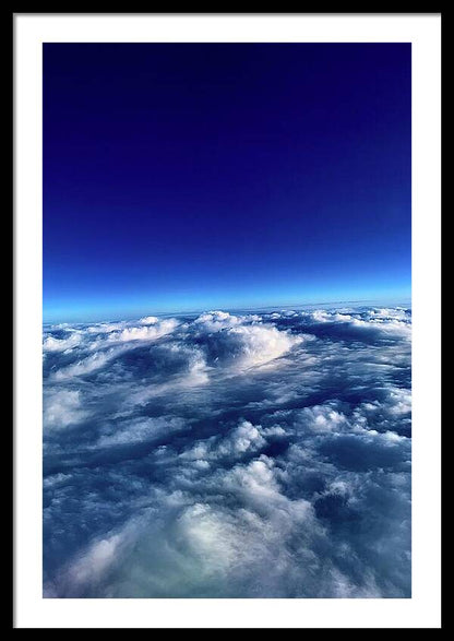 Above the Clouds - Framed Print