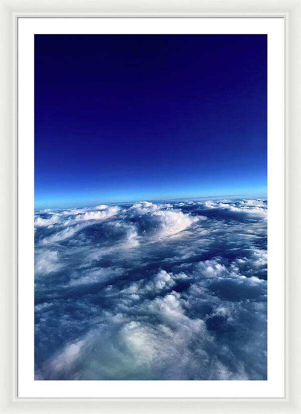 Above the Clouds - Framed Print