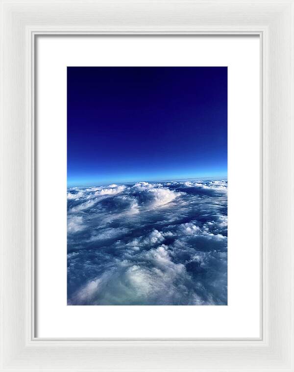 Above the Clouds - Framed Print