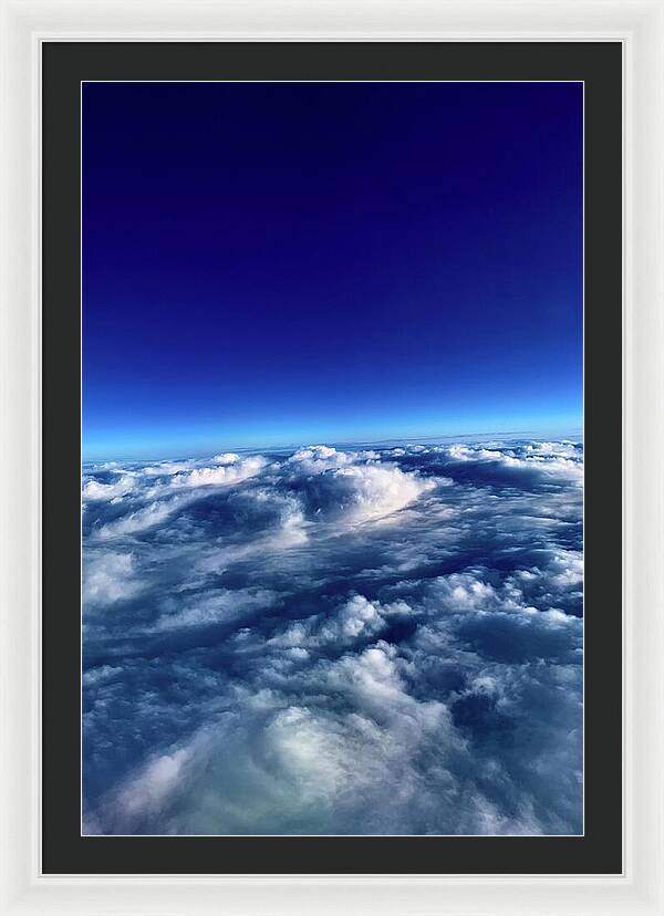 Above the Clouds - Framed Print