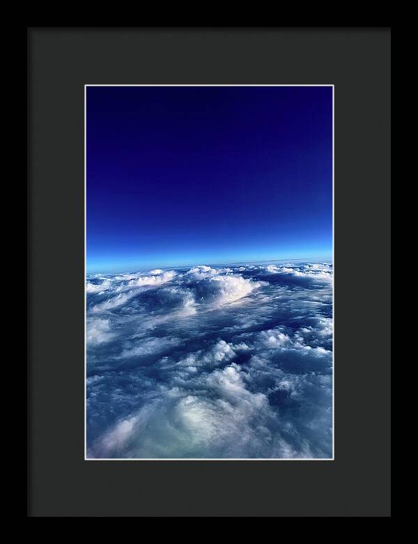 Above the Clouds - Framed Print