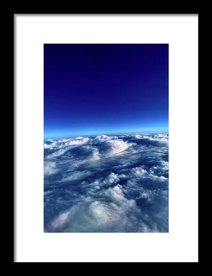 Above the Clouds - Framed Print
