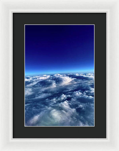 Above the Clouds - Framed Print