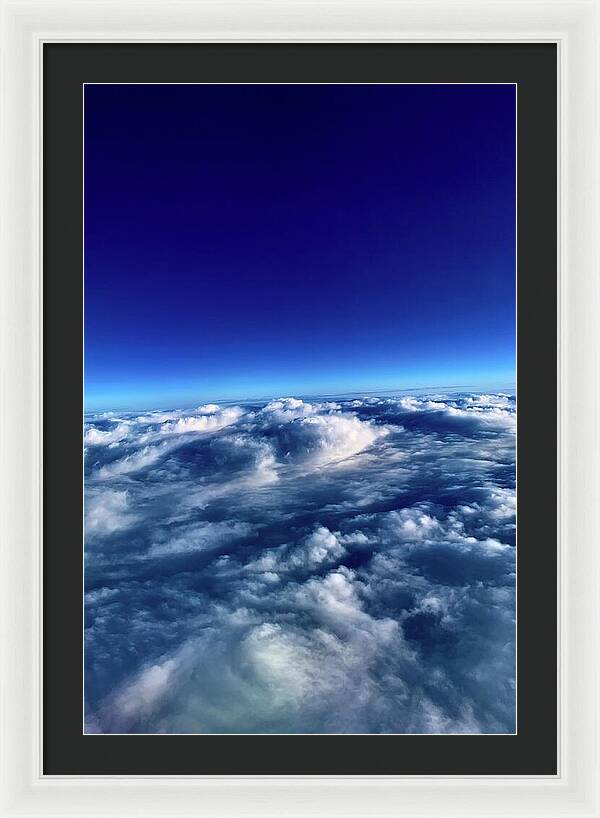 Above the Clouds - Framed Print