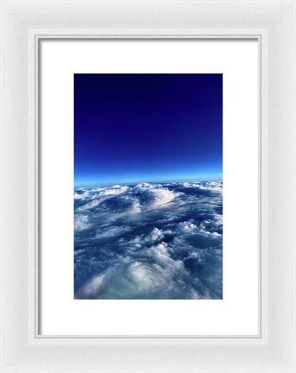 Above the Clouds - Framed Print