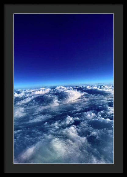 Above the Clouds - Framed Print