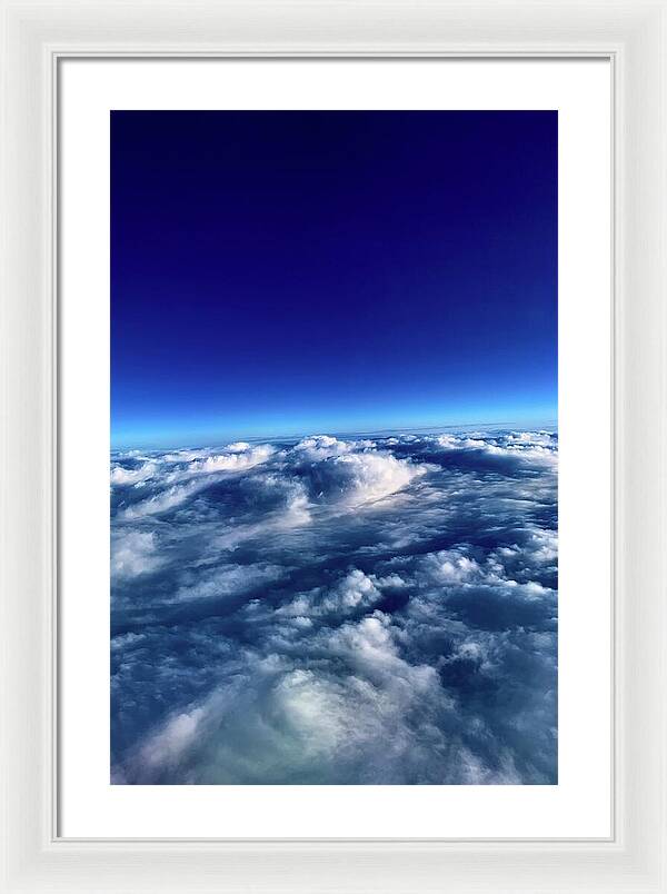 Above the Clouds - Framed Print