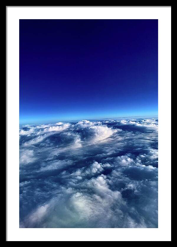 Above the Clouds - Framed Print