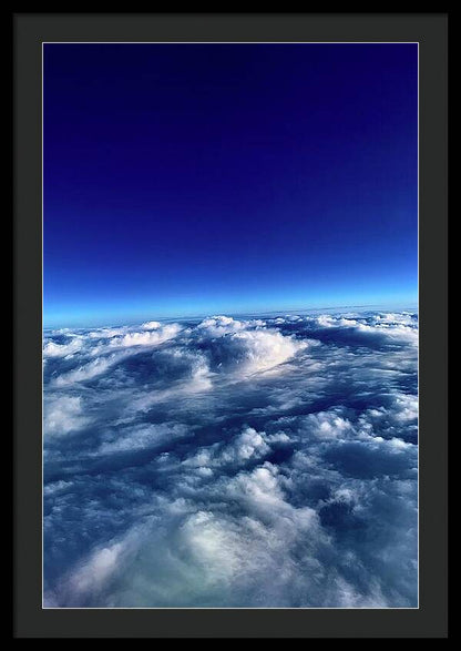 Above the Clouds - Framed Print