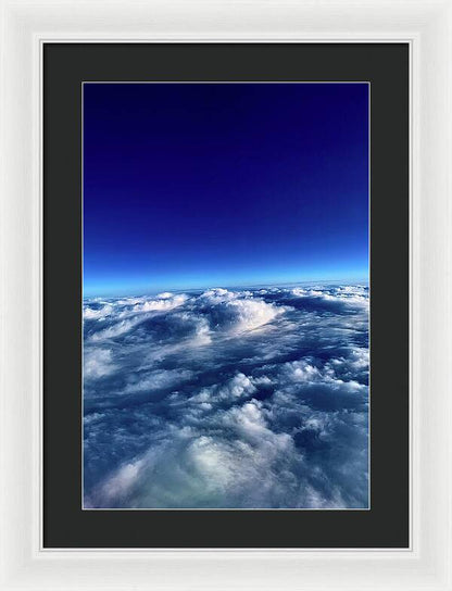 Above the Clouds - Framed Print