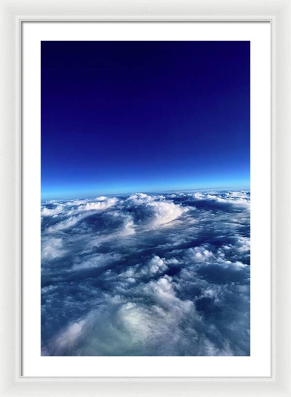 Above the Clouds - Framed Print