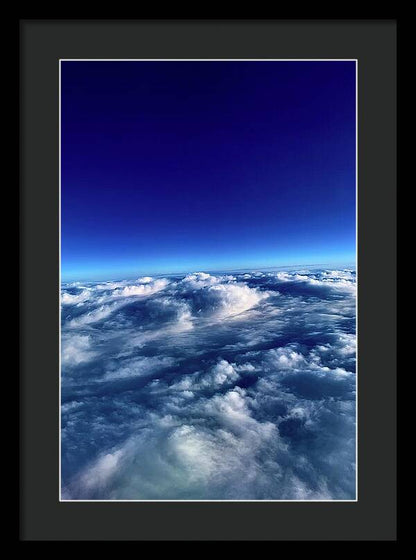 Above the Clouds - Framed Print