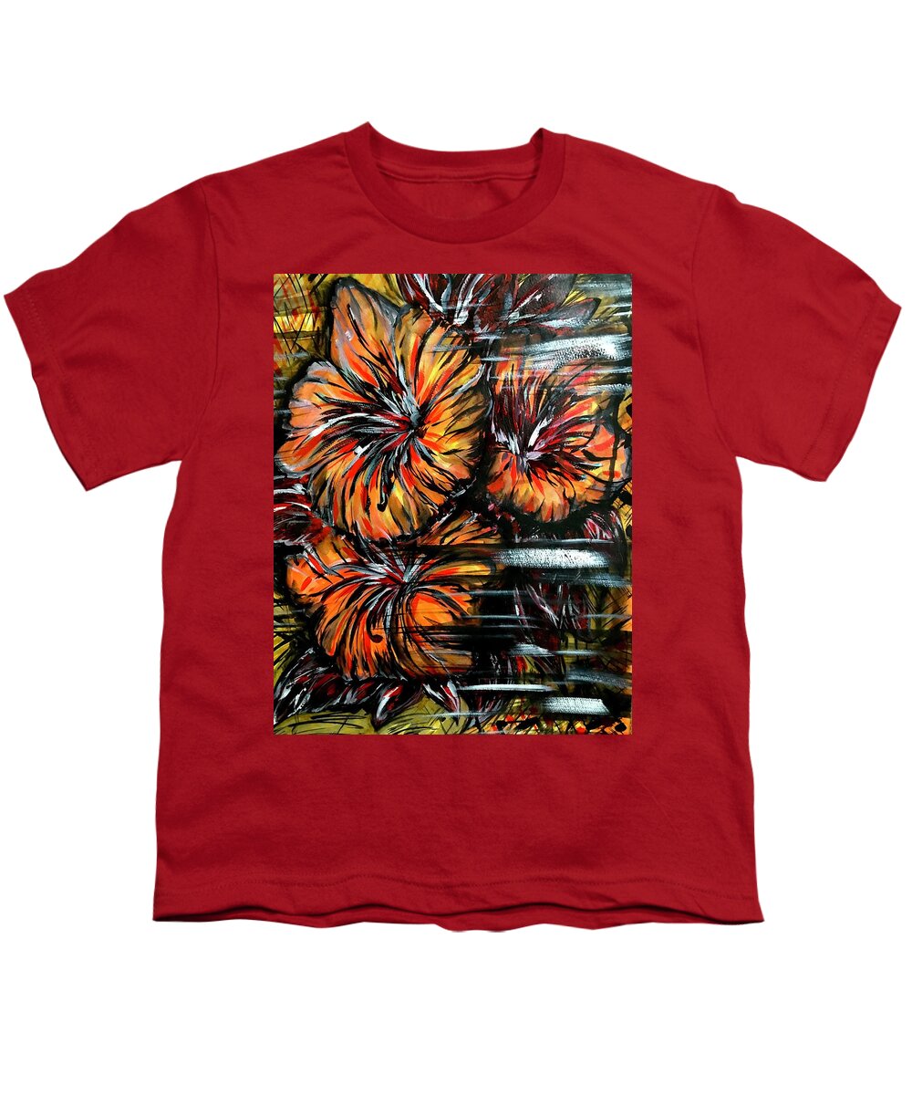 Abstract Lillies - Youth T-Shirt
