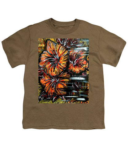 Abstract Lillies - Youth T-Shirt