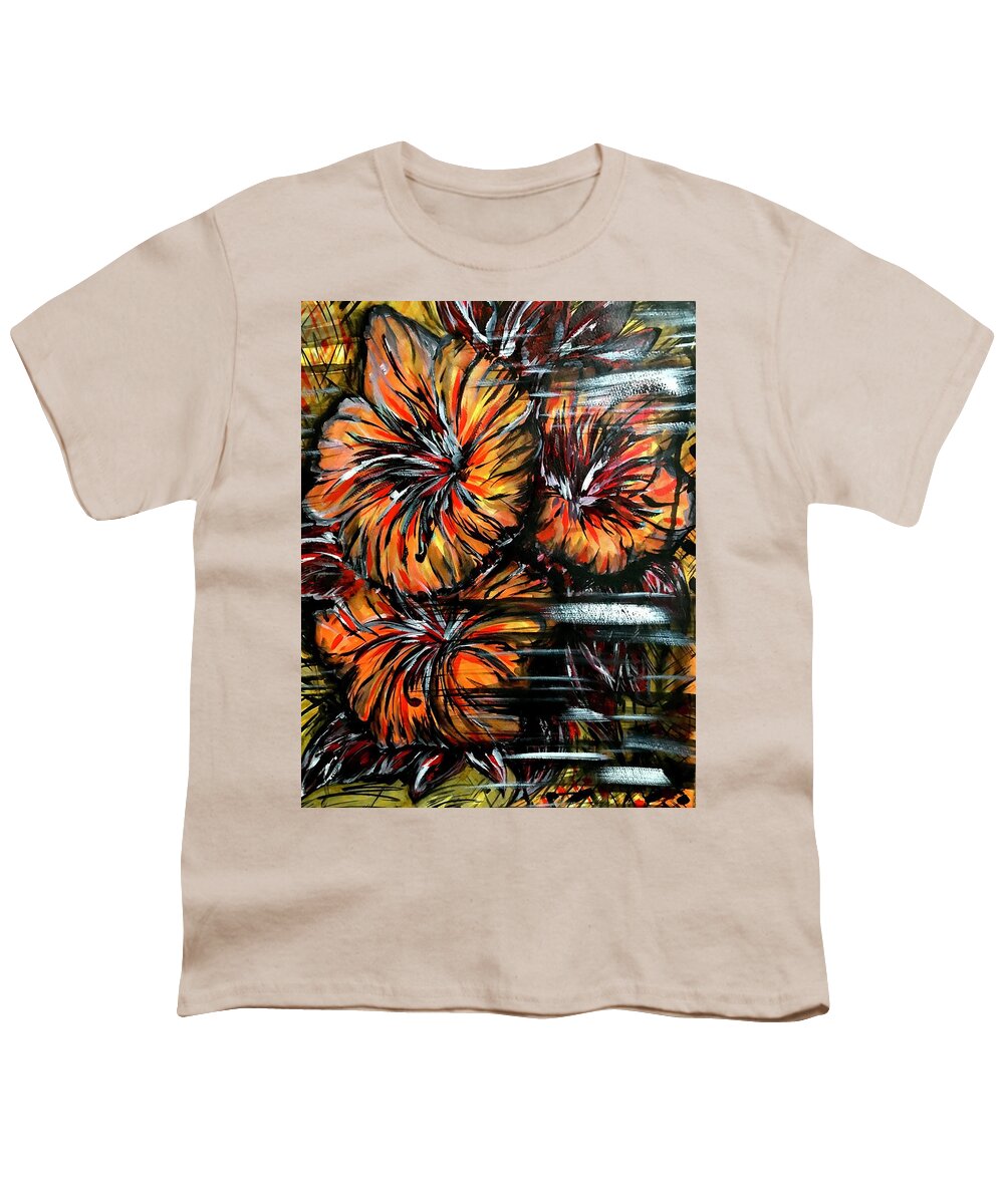 Abstract Lillies - Youth T-Shirt