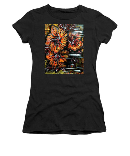 Abstract Lillies - Women's T-Shirt