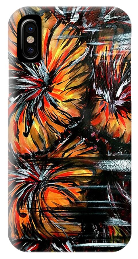 Abstract Lillies - Phone Case