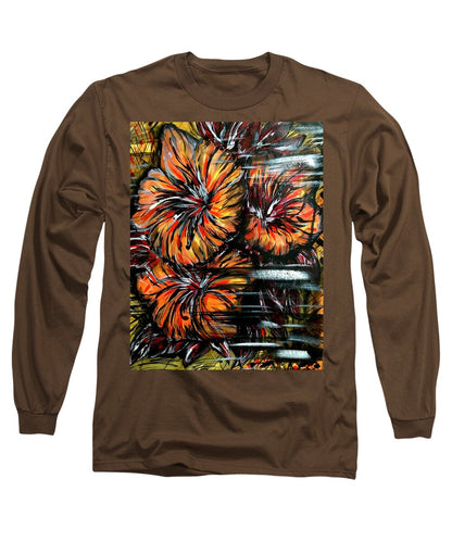 Abstract Lillies - Long Sleeve T-Shirt