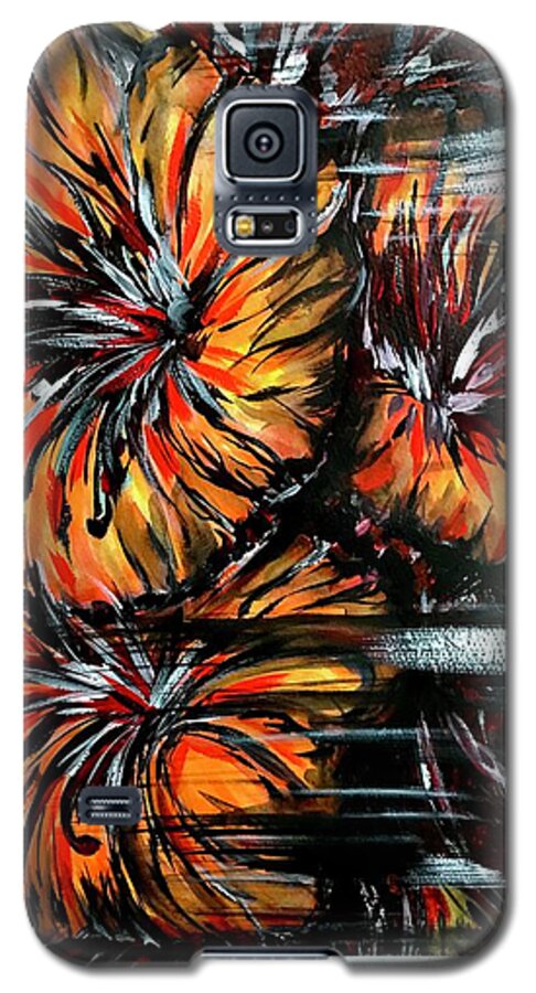 Abstract Lillies - Phone Case