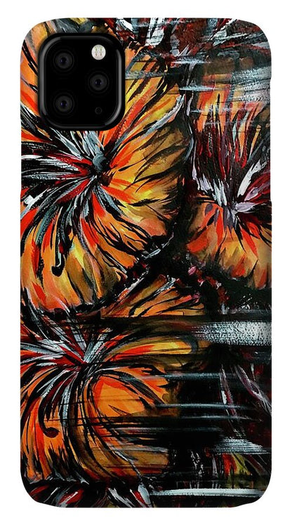 Abstract Lillies - Phone Case
