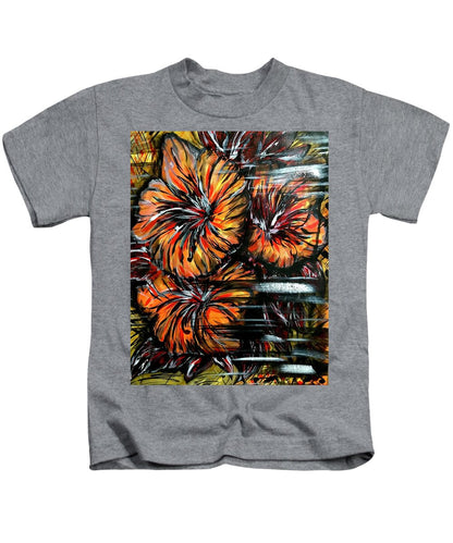 Abstract Lillies - Kids T-Shirt