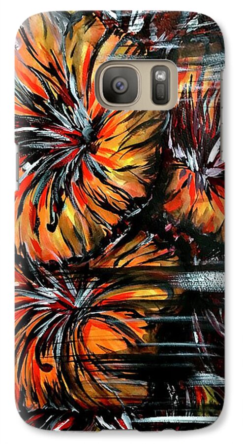 Abstract Lillies - Phone Case