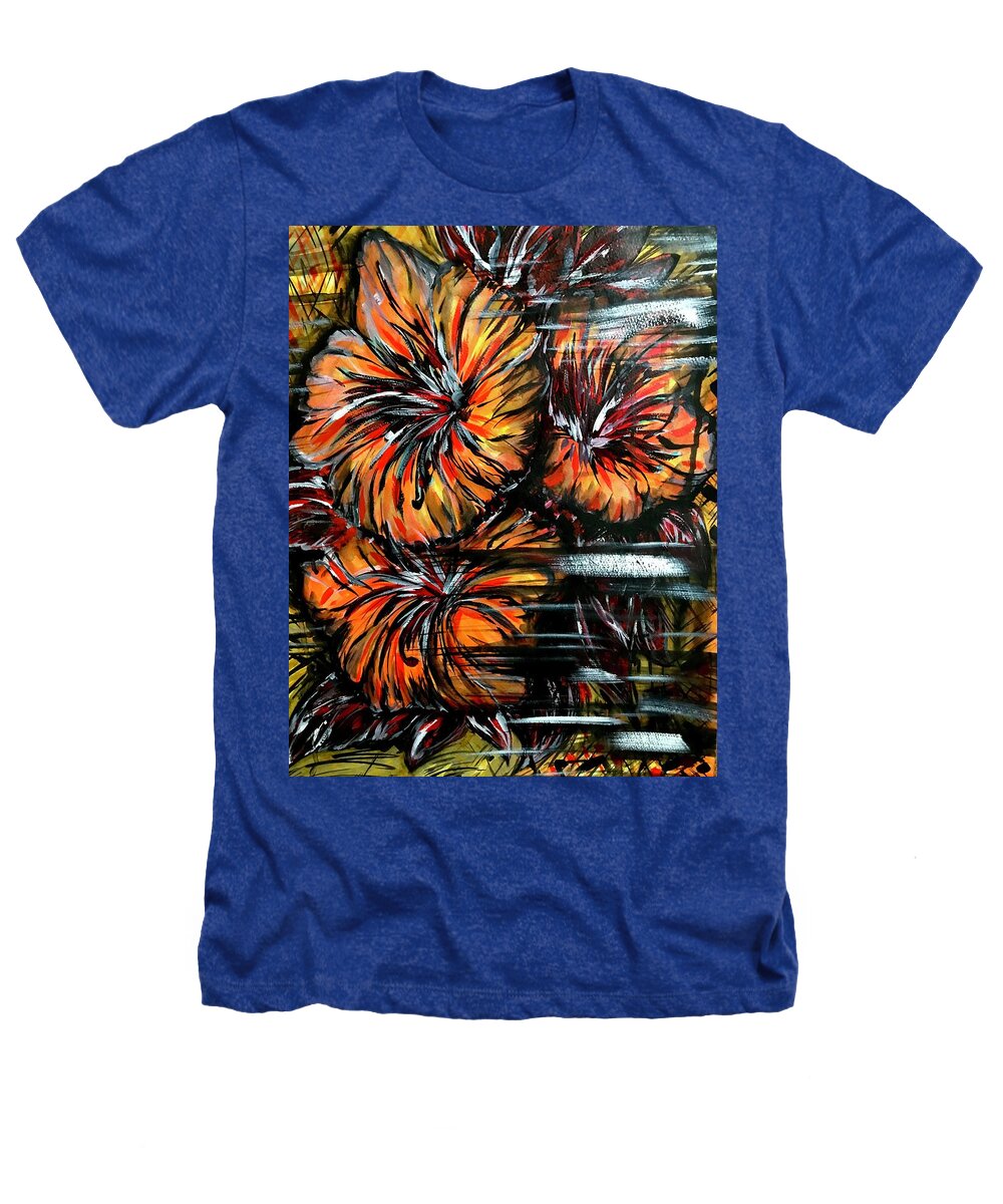 Abstract Lillies - Heathers T-Shirt