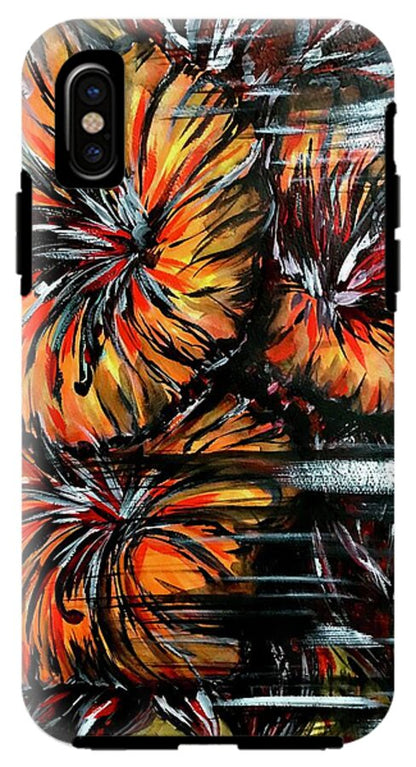Abstract Lillies - Phone Case