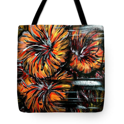 Abstract Lillies - Tote Bag