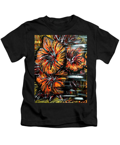 Abstract Lillies - Kids T-Shirt