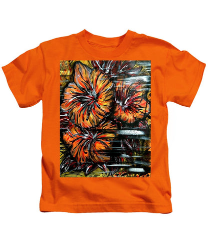 Abstract Lillies - Kids T-Shirt